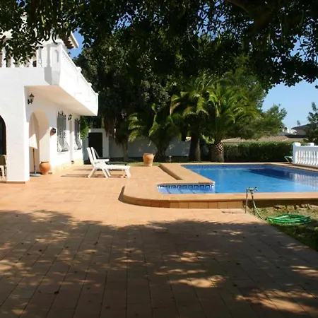 Clasica Con Piscina Privada Y Jardin, Cerca De La Playa, Ideal Familias Y Mascotas - Hisp-216-208 Teulada